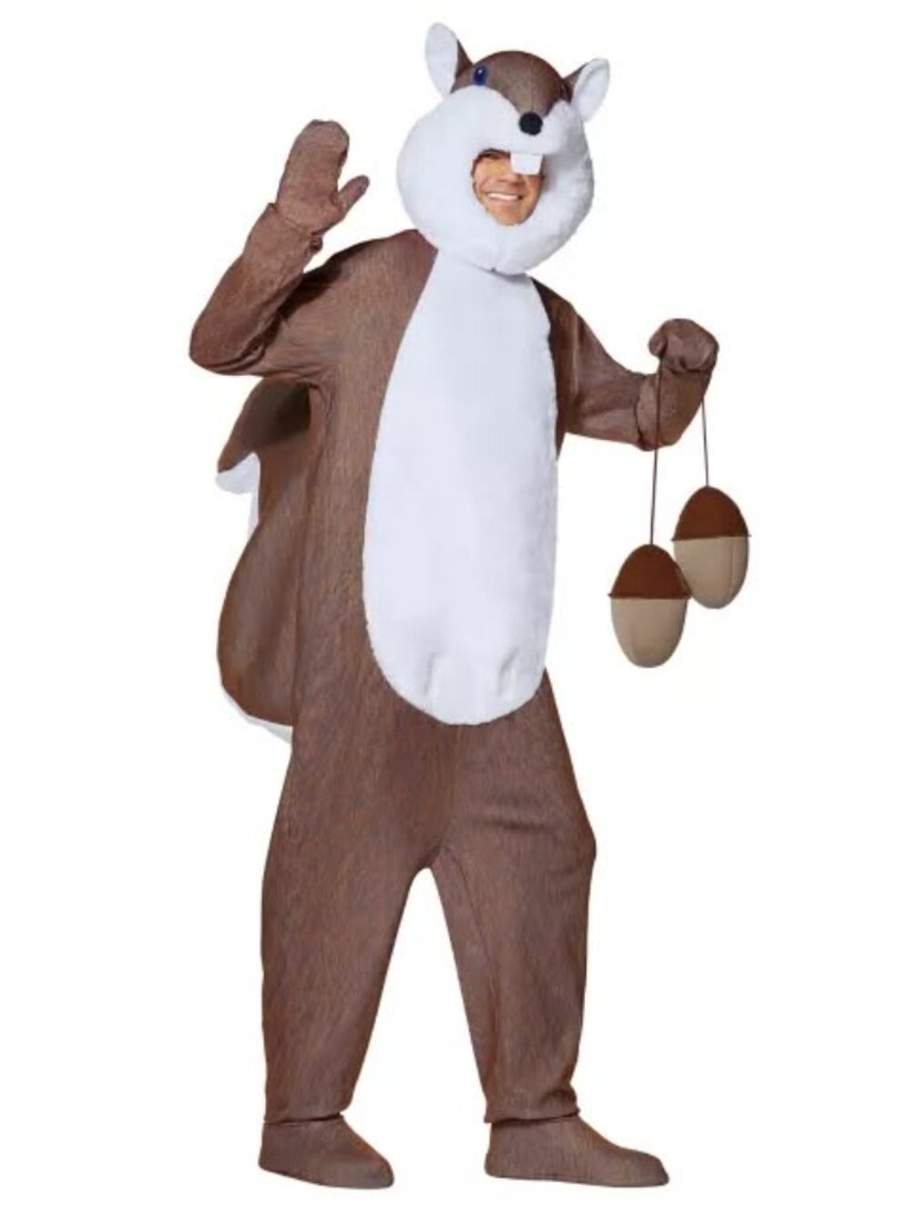 Spirit Adult Squirrel Halloween Costume Cosplay One Size Medium